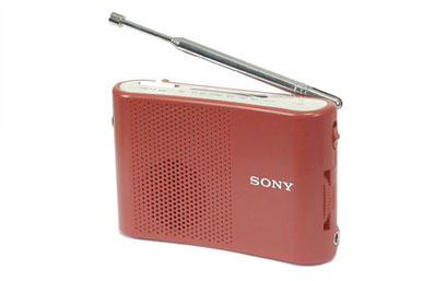 SONY ICF 40 bordeaux