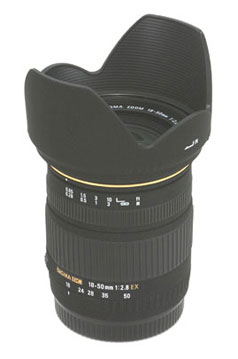 SIGMA 18-50mm F2,8 DC EXC