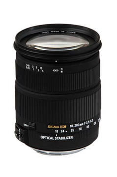 SIGMA 18-200 F/3,5-6,3 OSN
