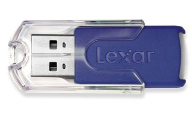 LEXAR MEDIA FIREFLY 1GB BLEU