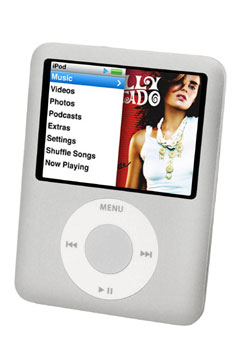 APPLE NANO 4GO ARGENT