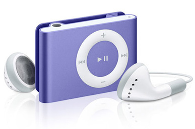 APPLE SHUFFLE 1Go violet