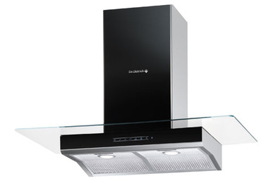 Hotte d&eacute;corative murale DE DIETRICH DHD 787 B NOIR