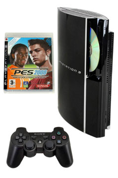 SONY PS3+PES 2008