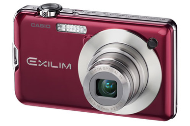 CASIO EX-S10 ROUGE