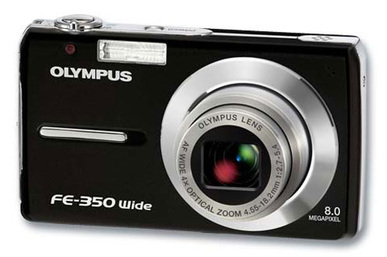 OLYMPUS FE 350 NOIR
