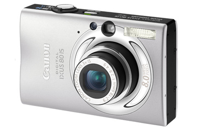 CANON IXUS 80 IS ARGENT