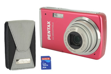 PENTAX M50 FUCHSIA + 1GO + ETUI