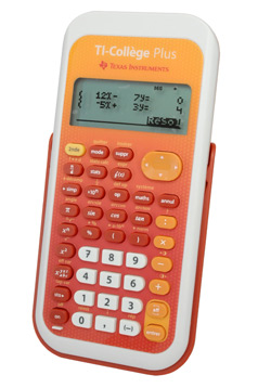 TEXAS INSTRUMENTS TI COLLEGE PLUS