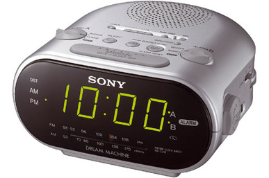 Radio-r&eacute;veil SONY ICFC 318 S
