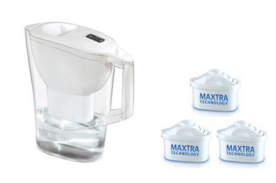 BRITA ALUNA + 3 CARTOUCHES