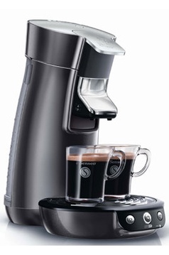 Cafeti&egrave;re &agrave; dosette PHILIPS SENSEO HD7835/11 ALU + 2 TASSES