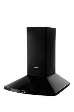 Hotte d&eacute;corative murale ELECTROLUX EFC 60400 K NOIR