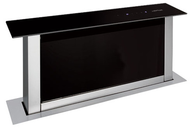 Hotte escamotable AIRLUX AHV68BK VERRE/NOIR