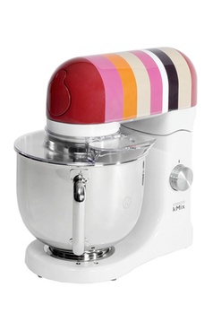 Robot patissier KENWOOD KMX84 KMIX BORDEAUX / ORANGE