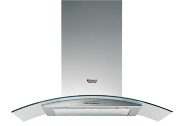 Hotte d&eacute;corative murale HOTPOINT HDA6T IX