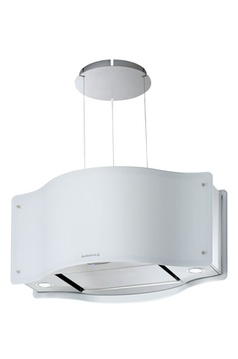 Hotte &icirc;lot DE DIETRICH DHD1147W BLANC