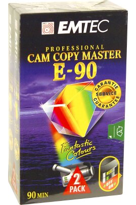 Cassette vid�o EMTEC CAMCOPY 90