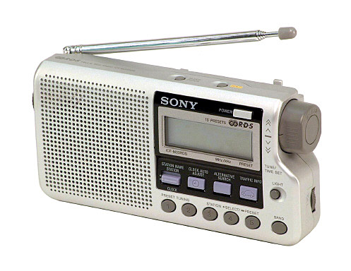 Radio SONY ICF-M33RDSS ARGENT