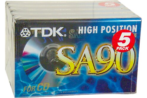 Cassette / mini disc TDK SA-90 P5