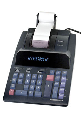 Calculatrice 4 op�rations CASIO DR 320ER chez Darty
