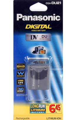Batterie cam�scope PANASONIC CGA-DU21