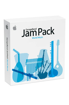 Logiciel pour Mac APPLE GARAGEBAND JAM PACK : WORLD MUSIC
