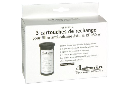 Cassette anti-calcaire ASTORIA RECHARGE ANTICAL X3 19.99 €