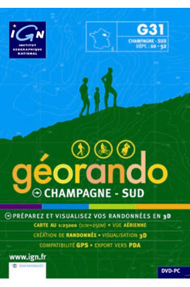 Vie pratique et culture IGN GEORANDO CHAMPAGNE SUD