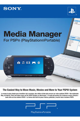 Traitement photo / vidéo / son SONY MEDIA MANAGER