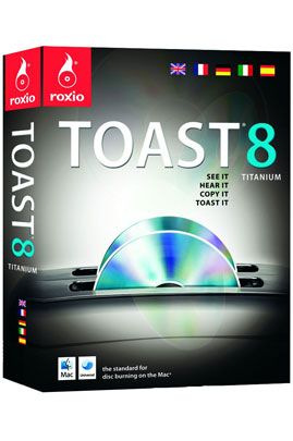 Traitement photo / vidéo / son ROXIO TOAST 8 TITANIUM MAC