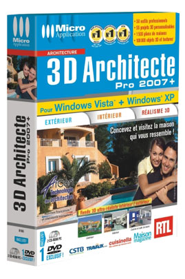 Vie pratique et culture MICRO APPLICATION 3D ARCHITECTE PRO 07