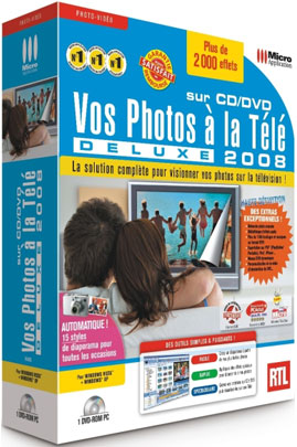 Traitement photo / vidéo / son MICRO APPLICATION PHOTOS TV DX 2008