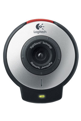 Webcam LOGITECH QC FOR NOTEBOOKS-Capteur CMOS de 300 000 pixels / Microphone intégré / Technologie RightSound