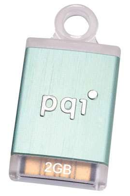 Clé USB POWER QUOTIENT INTER I810 2GB GREEN