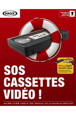Traitement photo / vidéo / son MAGIX SOS CASSETTES VIDEO