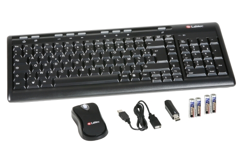 Clavier LABTEC MEDIA WIRELESS DESK800