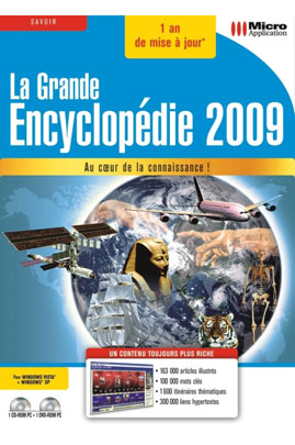 Vie pratique et culture MICRO APPLICATION GRANDE ENCYCLOPEDIE 2009