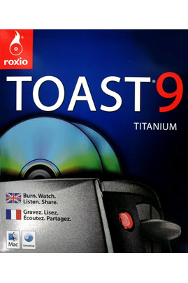 Logiciel pour Mac ROXIO TOAST 9 TITANIUM MAC