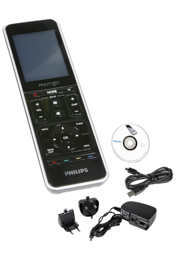 Télécommande PHILIPS PRESTIGE SRT9320-Conçue pour vous simplifier la vie.Plus de besoin de chercher la bonne télécommande ! L'élégante Prestige SRT9320 se substitue à toutes vos télécommandes. Elle prend non seulement en charge toutes les fonctions de vos télécommandes d'origine, mais elle est également plus simple et conviviale à utiliser.Contrôlez la plupart de vos appareils, quelle que soit la marque.Télécommande tout en un pour tous les équipements Home Cinéma.Base de données de codes infrarouge universels : Cette fonctionnalité permet à une télécommande de commander votre appareil sans devoir apprendre les différents signaux. Il suffit de sélectionner le code infrarouge correspondant à l'appareil dans la base de données. Vous pourrez ainsi commander pratiquement tous les appareils audio/vidéo disponibles actuellement sur le marché indépendamment du modèle ou de la marque.Installation rapide et facile.Plusieurs icônes de couleurs qui associe les chaines TV principales de la plupart des pays.Ecran LCD rétroéclairé pour une utilisation aisé dans l'obscurité.Aucun manuel requis pour la configuration.Intégration des codes IR d'une autre télécommande.Votre télécommande classe vos fonctions les plus utilisés par type d'activité.