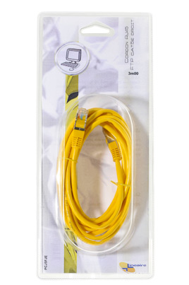 Connectique informatique lineaire rj45 ethern yell3m Connectique informatique lineaire rj45 ethern yell3m