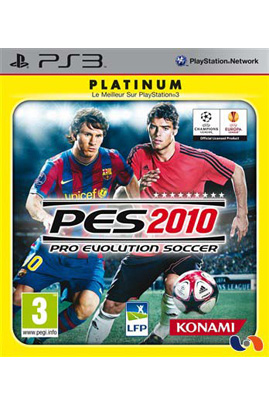 Jeux PS3 KONAMI PES 2010 PLATINUM P3