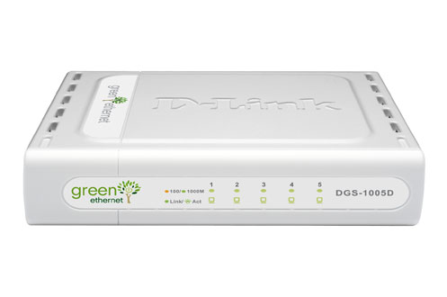 Carte et switch r�seau D-LINK DGS-1005D