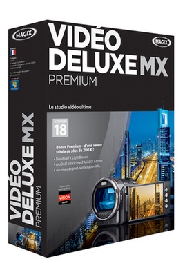 Logiciel photo / vidéo MAGIX VIDEO DLX MXPREMIUM-Montage et création vidéo