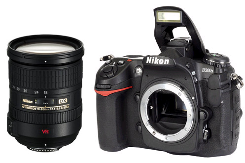 Reflex NIKON D300S + 18-200 VRII