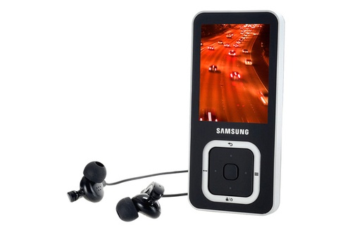 Baladeur vid?MP3-MP4 SAMSUNG YP-Q3CB Noir 8Go