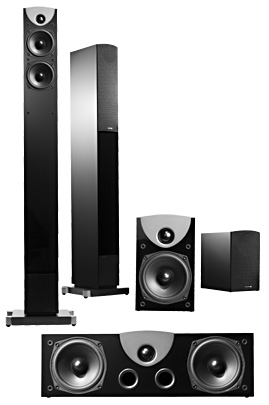 Pack d'enceintes AUDIO PRO PACK 5.0 IMAGE NOIR chez Darty