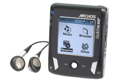 Baladeur audio MP3 ARCHOS GMINI XS 202 SLIM