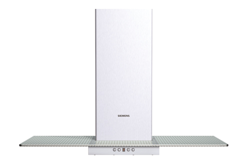 Hotte d&eacute;corative murale SIEMENS LC 57950 INOX/VERRE