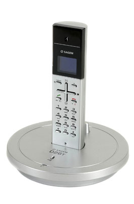 Téléphone sans fil SAGEM D 26T ARGENT